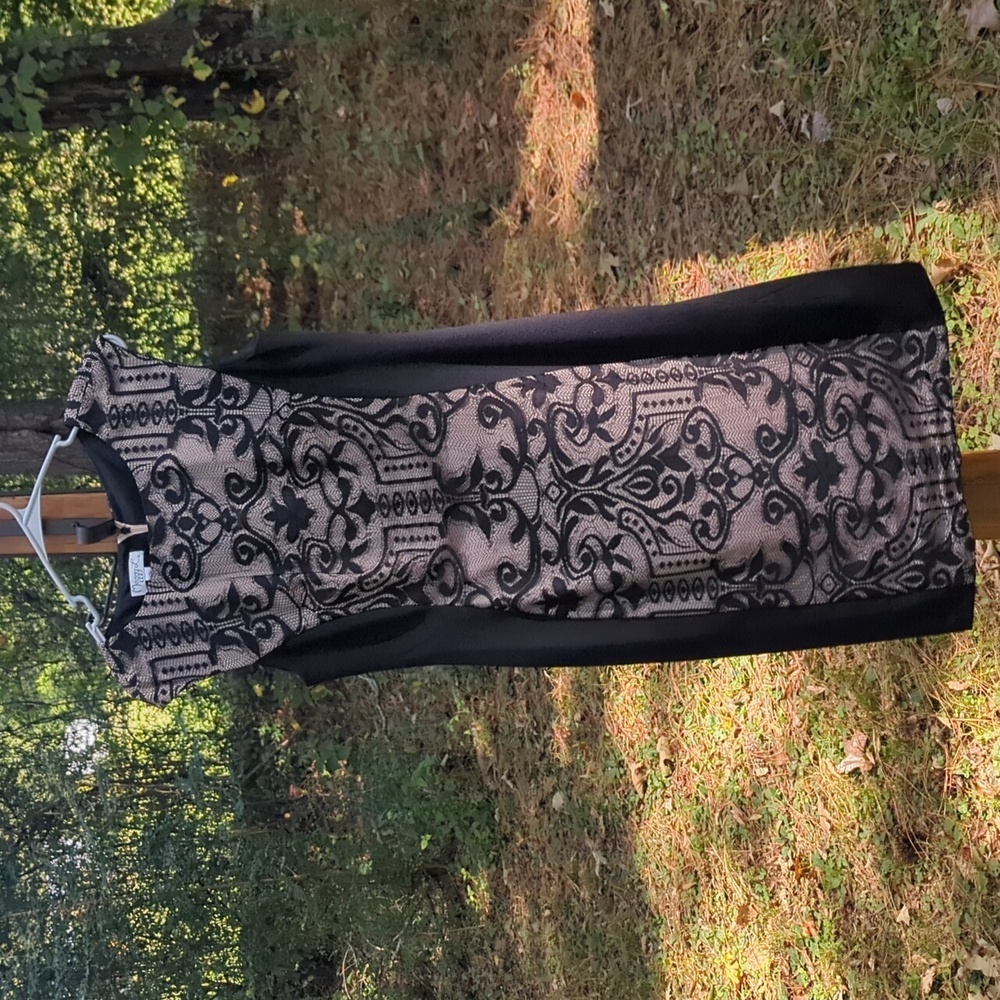 Like New Maggy London Gorgeous Black Lace Dress - Picture 9 of 10